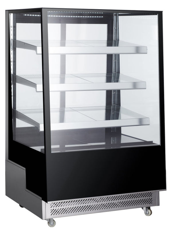 Koelvitrine met 3 schuine schappen, Arktic, 500L, 230V/490W, 900x805x(H)1445mm