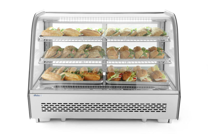 Gebaksvitrine, Arktic, 160L, 230V/160W, 850x568x(H)686mm