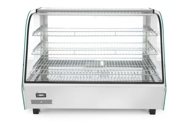 Opzet warmhoudvitrine drielaags, HENDI, 160 Liter, 230V/1500W, 857x568x(H)686mm