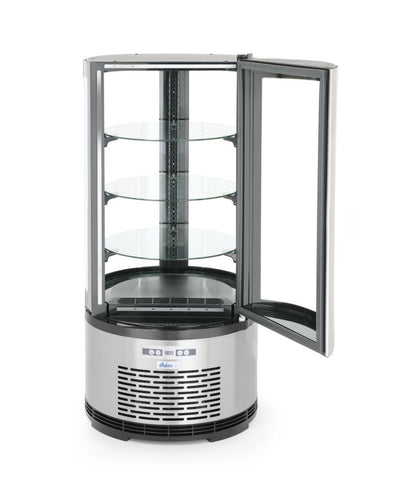 Gebaksvitrine rond , Arktic, 100L, 230V/210W, ø480x(H)1030mm
