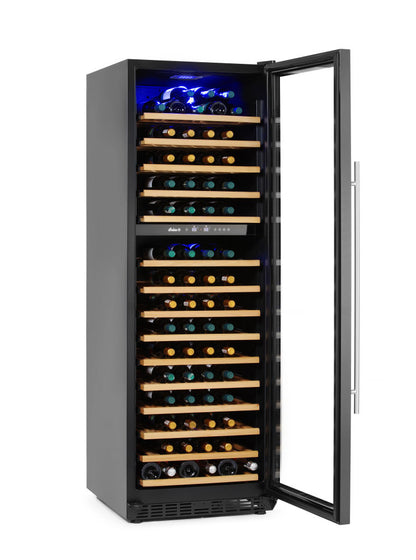 Wijnklimaatkast, 2 zones, 160 flessen, Arktic, 447L, 220-240V/150W, 595x685x(H)1795mm