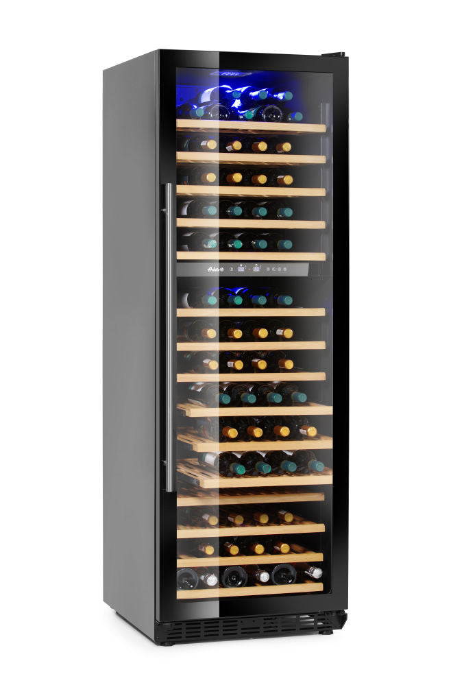 Wijnklimaatkast, 2 zones, 160 flessen, Arktic, 447L, 220-240V/150W, 595x685x(H)1795mm