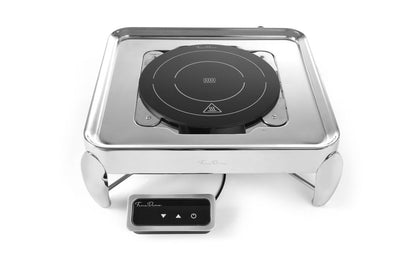 Inductie warmhoudplaat 800W, Fine Dine, 230V/800W, ø245x(H)68mm