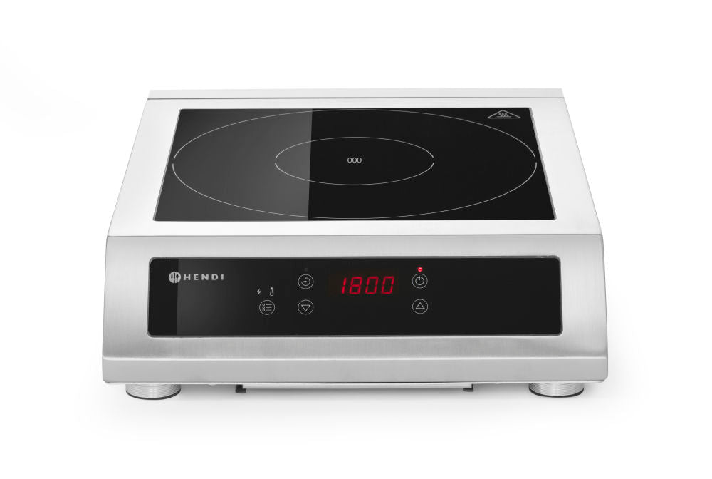 Inductie kookplaat model 3500 D XL, HENDI, Profi Line, 230V/3500W, 390x500x(H)120mm