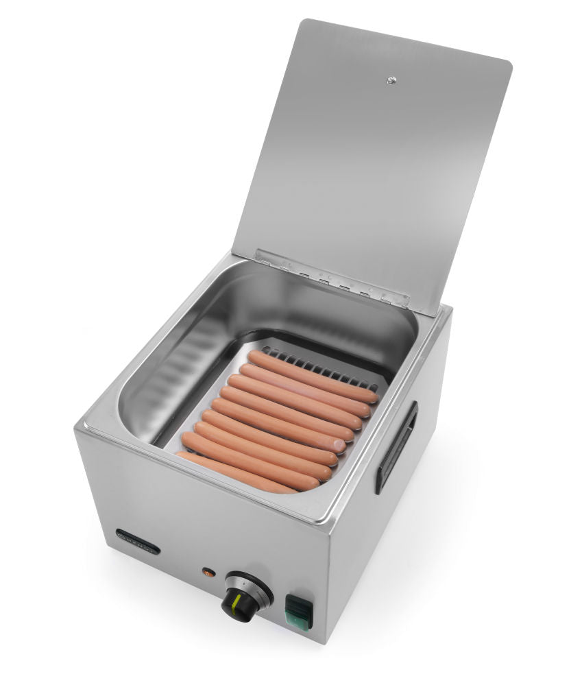 Worstenwarmer 10 liter, HENDI, Kitchen Line, 10L, 230V/1000W, 330x280x(H)250mm