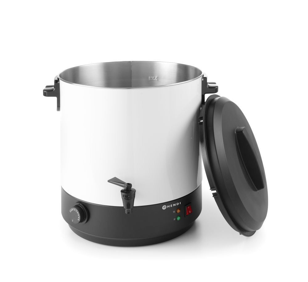 Warme dranken ketel, HENDI, 25L, 230V/2500W, 447x441x(H)485mm