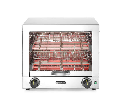 Tosti-apparaat Quartz met 6 tostiklemmen, HENDI, 230V/3000W, 438x290x(H)402mm