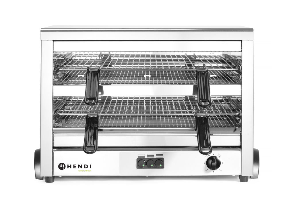 Quartz salamander Grill MAXI GN 1/1, HENDI, 400V/4500W, 685x396x(H)452mm