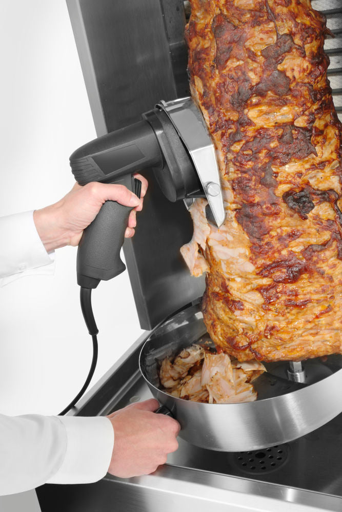 Elektrisch kebabmes, HENDI, Kitchen Line, 230V/80W, 202x152x(H)182mm