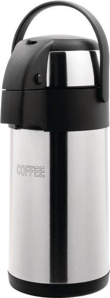 Olympia Isoleer Thermoskan met Pomp | 3 liter | Coffee