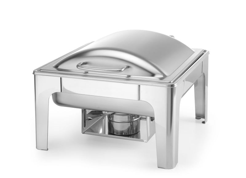 Chafing dish GN 2/3 satin finish, HENDI, Profi Line, 6L, 395x430x(H)290mm