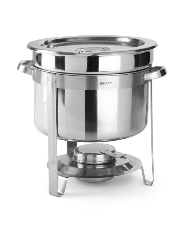 Soepketel chafing dish, HENDI, Kitchen Line, 8L, ø370x(H)325mm