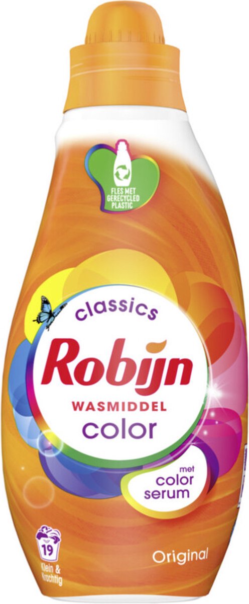 Robijn Klein & Krachtig Wasmiddel Color 665 ml