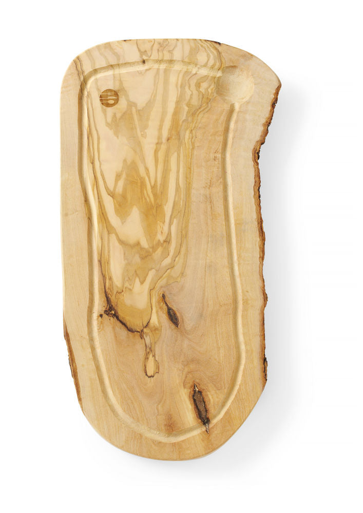 Snijplank met groef olijfhout, HENDI, 300x210x(H)18mm