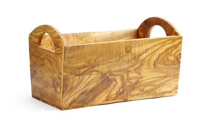 Brooddoos olijfhout, HENDI, 245x198x(H)194mm