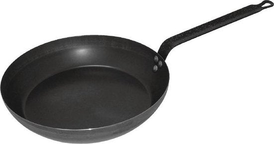 Lyonnaisser Plaatstalen Pan - 30,5cm - Vogue GD006 - Horeca & Professioneel