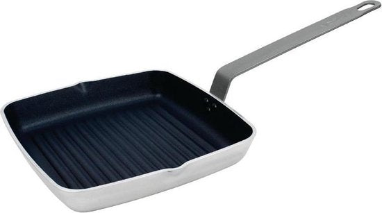 Geribbelde Grillpan / Bakpan - Vogue - 0,9 Liter - 24x24x(H)4,1cm