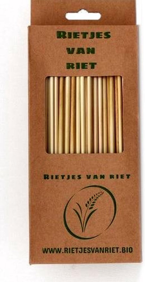 Rietjes van Riet - 100% natuurvriendelijk - 100 stuks