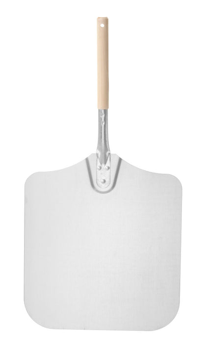 Pizzaschep vierkant met korte handgreep, HENDI, 405x760mm