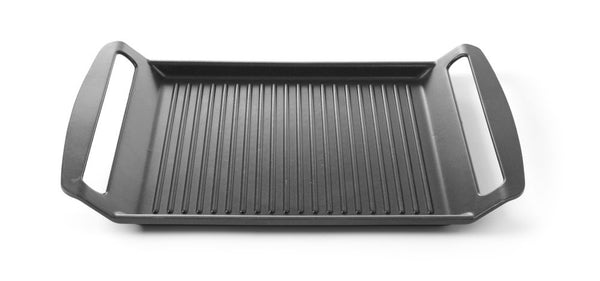 Grillplaat voor inductie kookplaten, HENDI, 390x260x(H)35mm