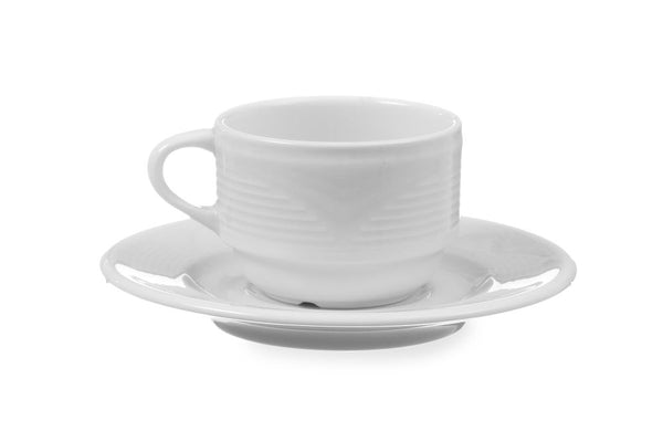 Schotel voor koffie en cappuccinokop, HENDI, ø150mm