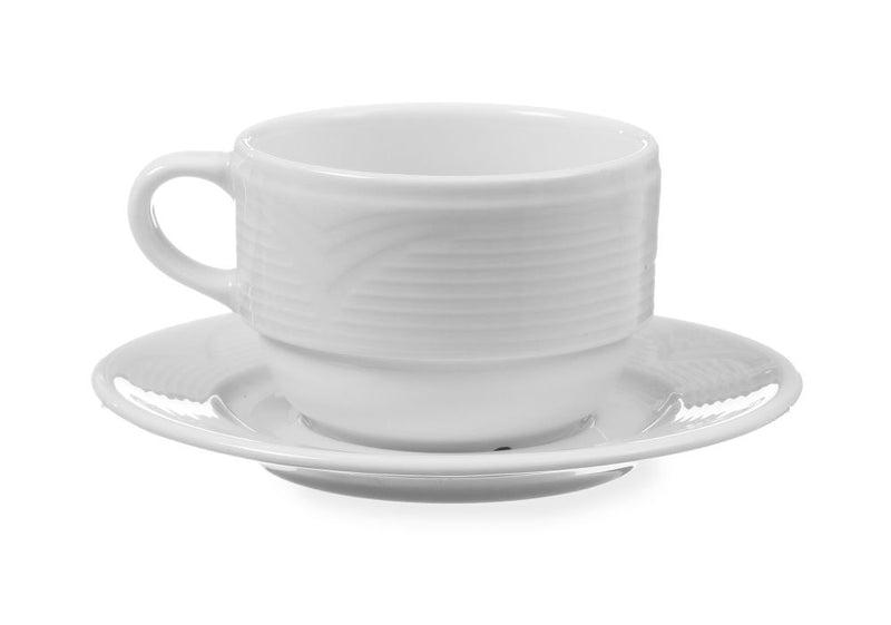 Schotel voor koffie en cappuccinokop, HENDI, ø150mm