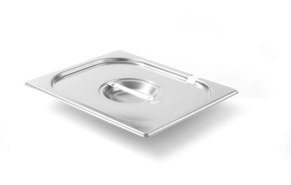 Deksel voor GN containers met lepeluitsparing, HENDI, Kitchen Line, GN 1/9, 176x108mm