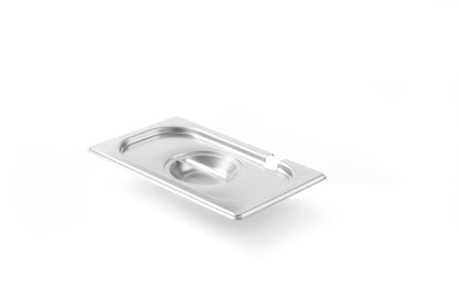 Deksel voor GN containers met lepeluitsparing, HENDI, Kitchen Line, GN 1/9, 176x108mm