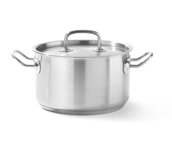 Kookpan middel - met deksel, HENDI, Kitchen Line, 3,5L, ø200x(H)115mm