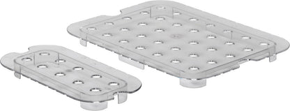 Geperforeerde rooster tray voor GN containers, HENDI, Profi Line, Transparant