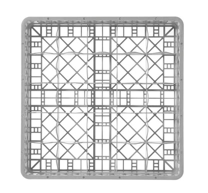 Vaatwaskorf voor glaswerk, HENDI, 16 vakken, 500x500x(H)104mm