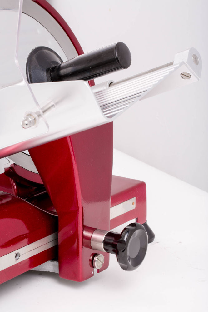 Snijmachine Profi Line 220 rode uitvoering, HENDI, Profi Line, 230V/280W, 440x420x(H)350mm