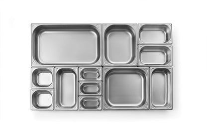 Gastronormbak GN 1/4, HENDI, Kitchen Line, GN 1/4, 5,5L, (H)200mm