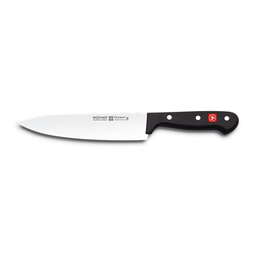 Koksmes 'Gourmet' - Wüsthof - carbon / RVS - 18cm